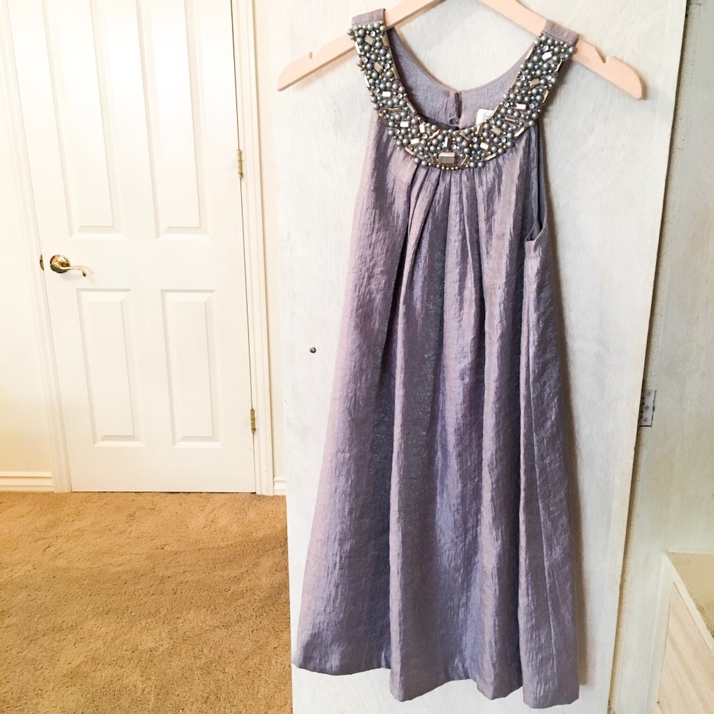 Beaded Neck Dress